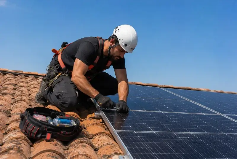 Maintenance et monitoring de panneaux solaires à Saint-Orens-de-Gameville